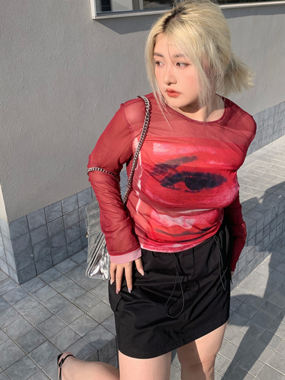 Plus Size Stylish Summer Anti-Exposure Tie-Up Short Skirt - Slimming Versatile Workwear for Effortless Y2K Fashion Plus Size Stylish Summer Anti-Exposure Tie-Up Short Skirt - Slimming Versatile Workwear for Effortless Y2K Fashion