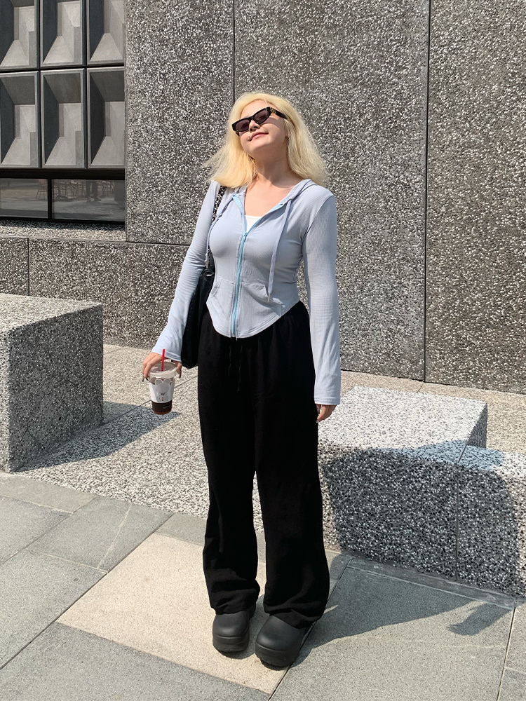 Plus Size Summer Chiffon Wide Leg Pants - Casual Slim Fit Straight Loose Long Trousers for Versatile Comfort Plus Size Summer Chiffon Wide Leg Pants - Casual Slim Fit Straight Loose Long Trousers for Versatile Comfort