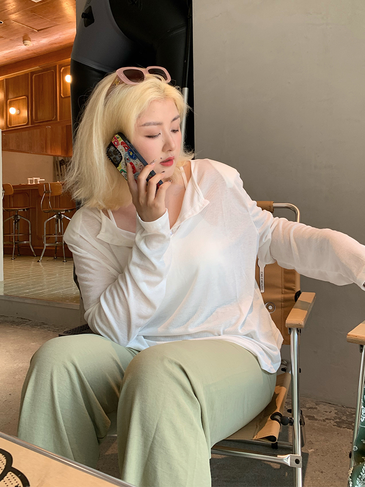 Plus Size Summer Chiffon Wide Leg Pants - Casual Slim Fit Straight Loose Long Trousers for Versatile Comfort Plus Size Summer Chiffon Wide Leg Pants - Casual Slim Fit Straight Loose Long Trousers for Versatile Comfort