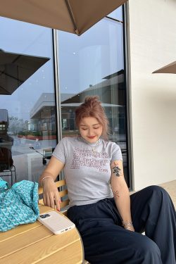 Plus Size Vintage Plaid Fake Two-Piece Casual Wide-Leg Long Pants for Women - Loose Straight-Leg Sports Trousers