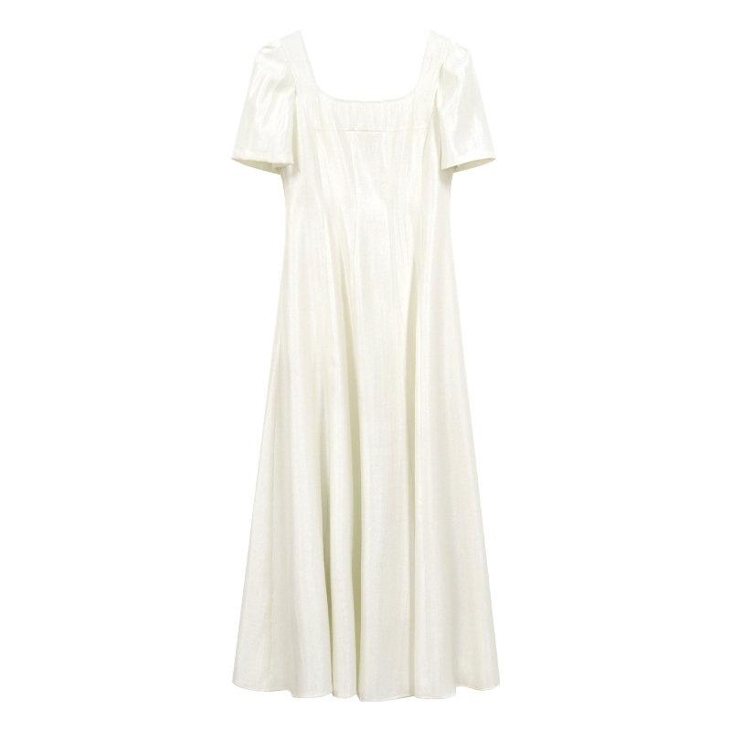 Plus-Size Women's Elegant French-Style Purple Long Dress for Summer - Unique Temperament Dress for a Flattering Fit Plus-Size Women's Elegant French-Style Purple Long Dress for Summer - Unique Temperament Dress for a Flattering Fit