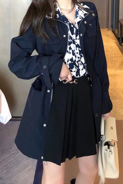 Plus-Size Women's High-Waisted Pleated A-Line Skirt, Flattering Half-Length Design for Spring/Summer 2024, Trendy Plus-Size Fashion