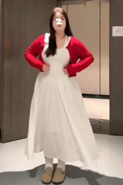 Plus-Size Women's Korean-Style Camisole Dress and Knitted Cardigan Set - 2025 Early Spring Collection