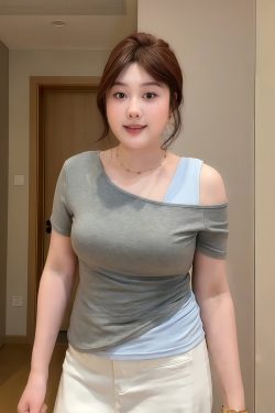 Plus-Size Women's Off-Shoulder Short Sleeve T-Shirt, Slim Fit Faux Two-Piece Top, Summer Fashion for Curvy Women, Trendy Style