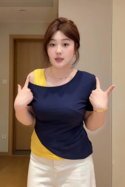 Plus-Size Women's Off-Shoulder Short Sleeve T-Shirt, Slim Fit Faux Two-Piece Top, Summer Fashion for Curvy Women, Trendy Style