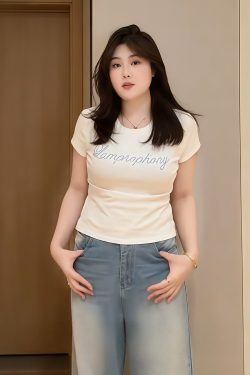 Plus-Size Women's Rhinestone Letter Cropped T-Shirt, American Style Slim Fit Short Sleeve Top for Summer Casual Wear