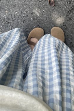 Plus Size Women's Summer Plaid Balloon Pants - Flattering Loose Nine-Point Style, Lightweight and Cool for 2025