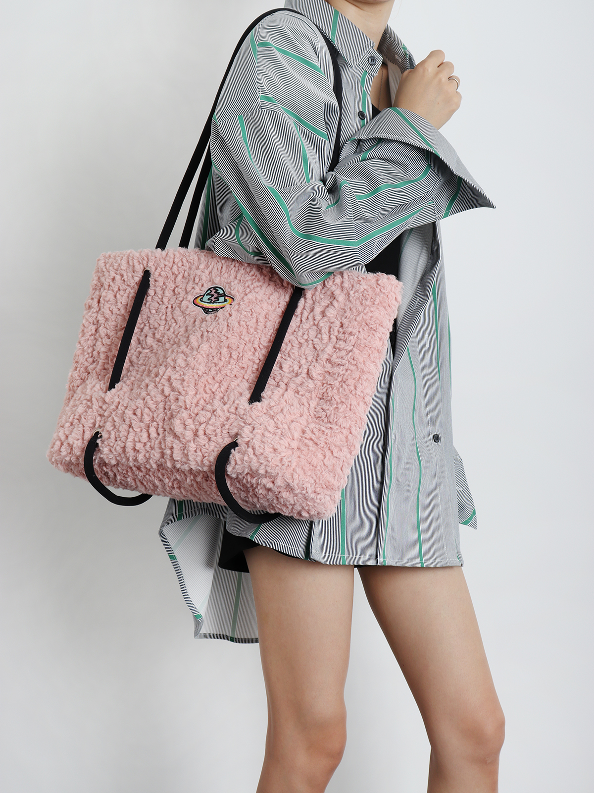 Plush Tote Bag for Women - 2023 Autumn Winter Minimalist Niche Design, Large Capacity High-End Feel Handbag Plush Tote Bag for Women - 2023 Autumn Winter Minimalist Niche Design, Large Capacity High-End Feel Handbag