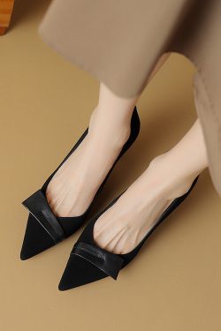 Pointed Toe Stiletto Heels for Women – French Fashion Shallow Mouth Versatile Summer Shoes in Italian Style