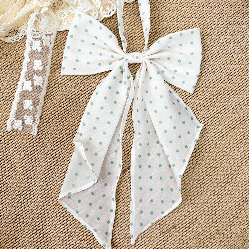 Polka Dot Bow Tie Uniform Accessory - Adjustable Pudding Bear Inspired JK Style Bowknot for Cute Fashion Looks Polka Dot Bow Tie Uniform Accessory - Adjustable Pudding Bear Inspired JK Style Bowknot for Cute Fashion Looks