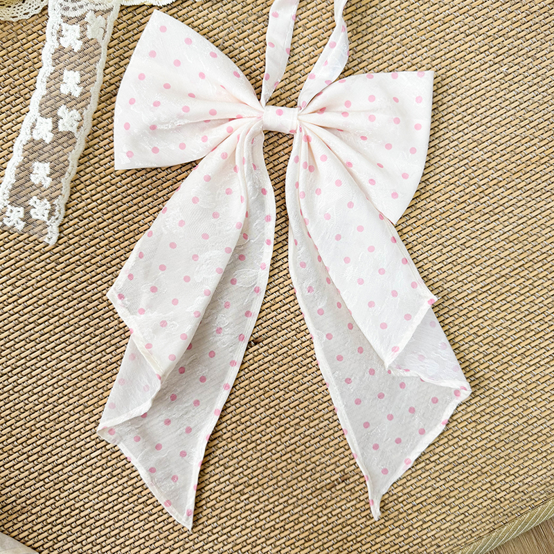 Polka Dot Bow Tie Uniform Accessory - Adjustable Pudding Bear Inspired JK Style Bowknot for Cute Fashion Looks Polka Dot Bow Tie Uniform Accessory - Adjustable Pudding Bear Inspired JK Style Bowknot for Cute Fashion Looks