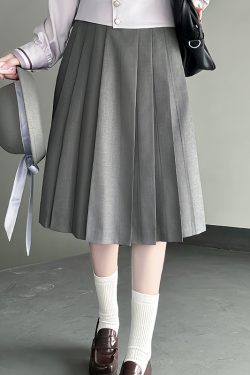 Purple Pudding Bear JK Uniform Sailor Suit - Japanese College Style Waist-Defined Navy Collar Set for Trendy Y2K Fashion