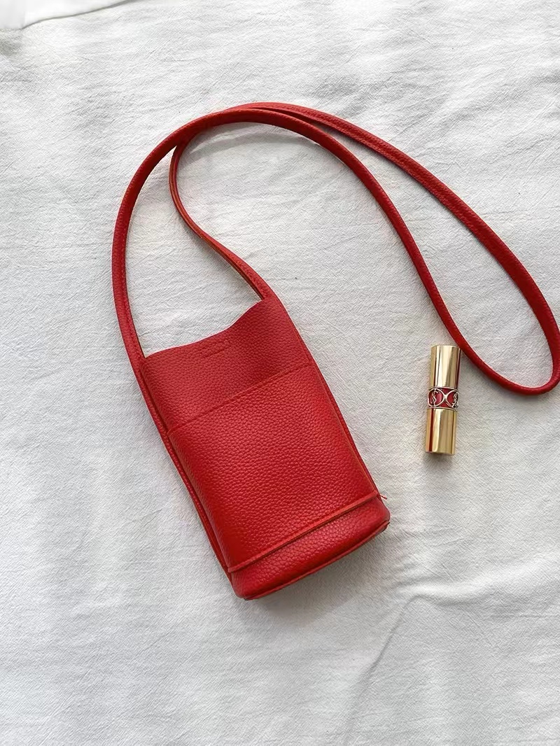 Red Mini Crossbody Handbag for Women - 2024 Korean Casual Phone Bag, Minimalist Fashion, Trendy Ins Style Red Mini Crossbody Handbag for Women - 2024 Korean Casual Phone Bag, Minimalist Fashion, Trendy Ins Style