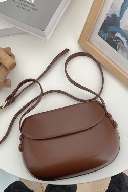 Red Vintage Saddle Handbag for Women - Minimalist Summer Crossbody Phone Bag - Small Shoulder Bag 2023