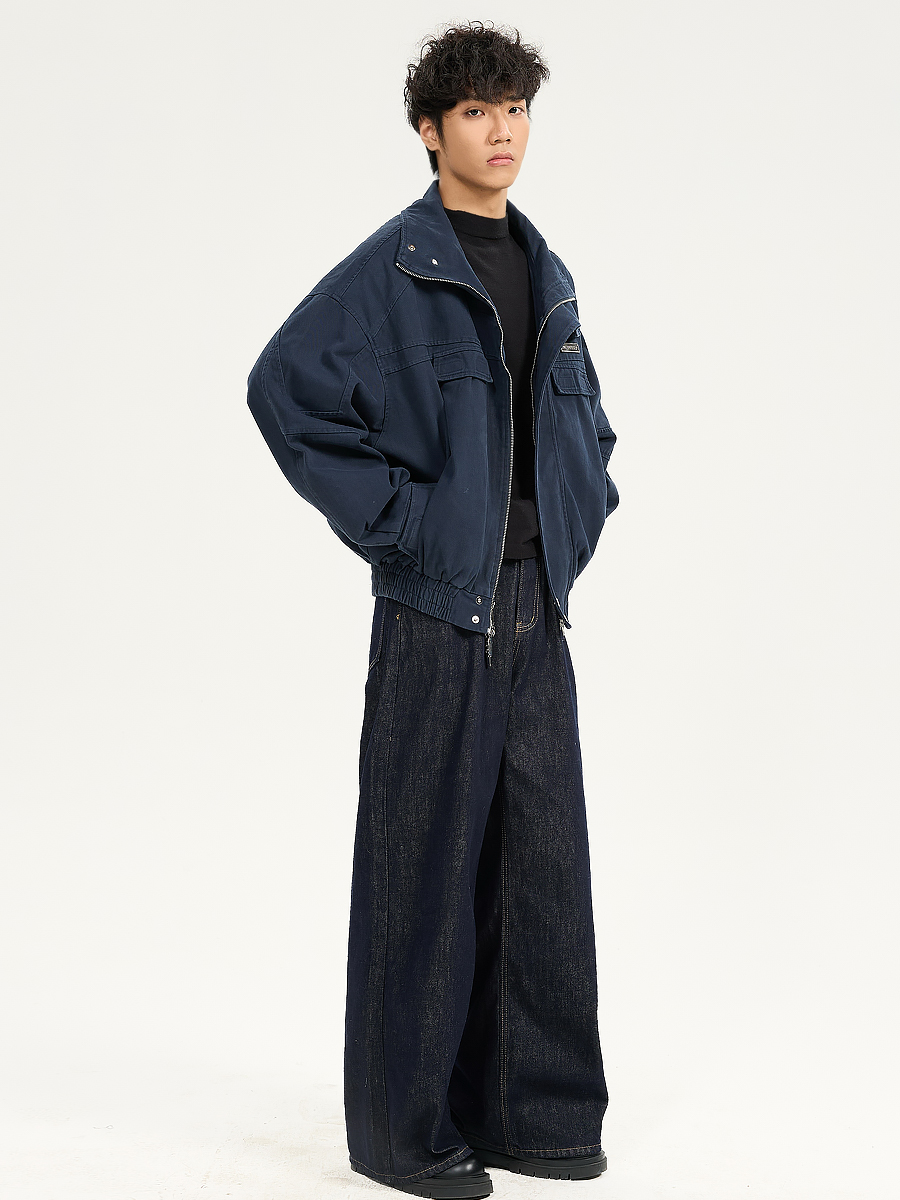 Retro American Heavyweight Jacket for Men - Stylish Loose Workwear Coat in Barn Style for Couples Retro American Heavyweight Jacket for Men - Stylish Loose Workwear Coat in Barn Style for Couples