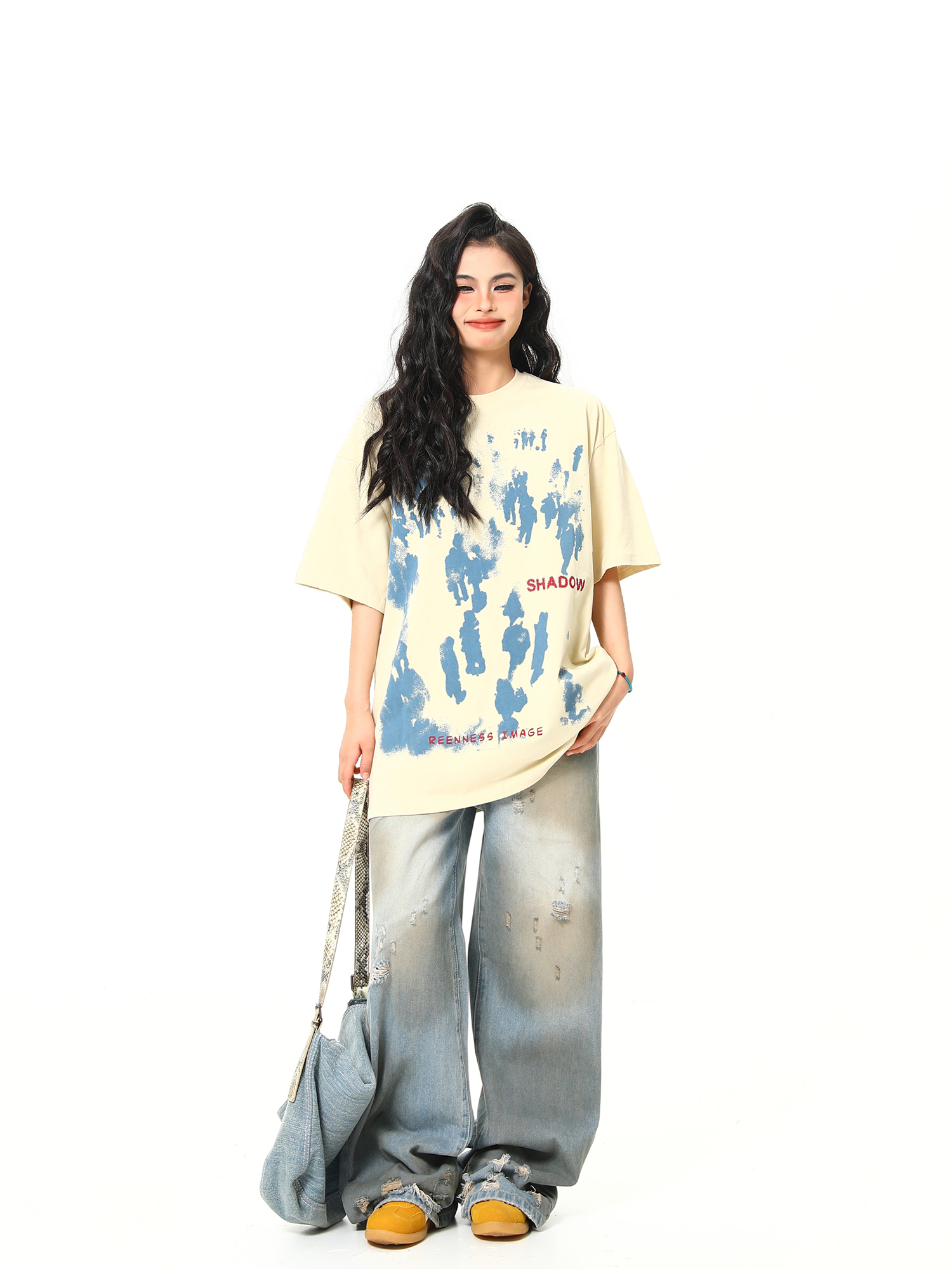 Retro American Life Graphic Printed Short Sleeve T-Shirt for Men and Women, Summer Casual Pure Cotton Couple Tee Retro American Life Graphic Printed Short Sleeve T-Shirt for Men and Women, Summer Casual Pure Cotton Couple Tee