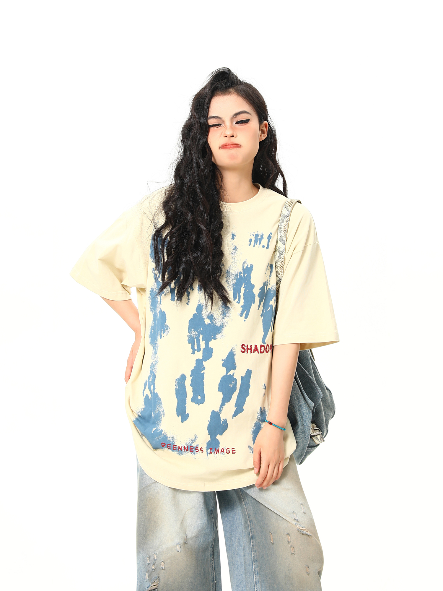 Retro American Life Graphic Printed Short Sleeve T-Shirt for Men and Women, Summer Casual Pure Cotton Couple Tee Retro American Life Graphic Printed Short Sleeve T-Shirt for Men and Women, Summer Casual Pure Cotton Couple Tee