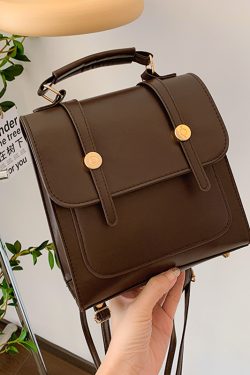 Retro British Style Women's Backpack - Trendy 2025 Multifunctional Student Tote Travel Bag