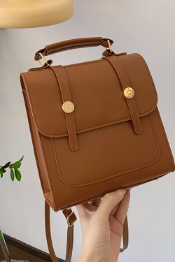 Retro British Style Women's Backpack - Trendy 2025 Multifunctional Student Tote Travel Bag