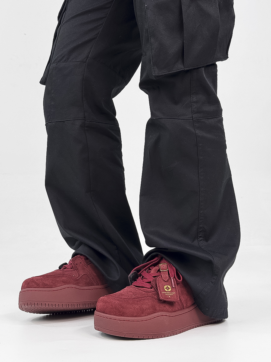 Retro Brown Board Shoes for Men and Women, Thick-Soled Height-Increasing Wheat Casual Sneakers, American-Style Sporty Footwear Retro Brown Board Shoes for Men and Women, Thick-Soled Height-Increasing Wheat Casual Sneakers, American-Style Sporty Footwear