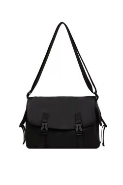 Retro Casual Crossbody Bag for Women - Lightweight Messenger Bag, Versatile Commuting Shoulder Bag, Spring 2025 Fashion