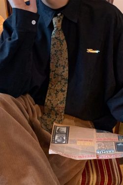 Retro Casual Solid Color Long Sleeve Shirt - Versatile Loose Fit Layering Top for Spring 2024