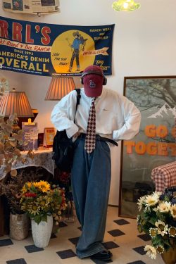 Retro Casual Solid Color Long Sleeve Shirt - Versatile Loose Fit Layering Top for Spring 2024