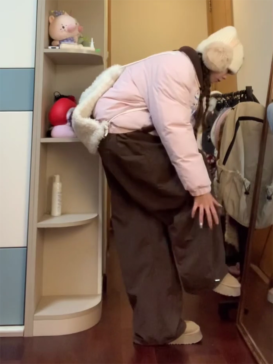 Retro Coffee-Colored Work Pants for Women - Loose Fit, Wide-Leg, Floor-Length Casual Trousers, American-Style, 90s Inspired Retro Coffee-Colored Work Pants for Women - Loose Fit, Wide-Leg, Floor-Length Casual Trousers, American-Style, 90s Inspired