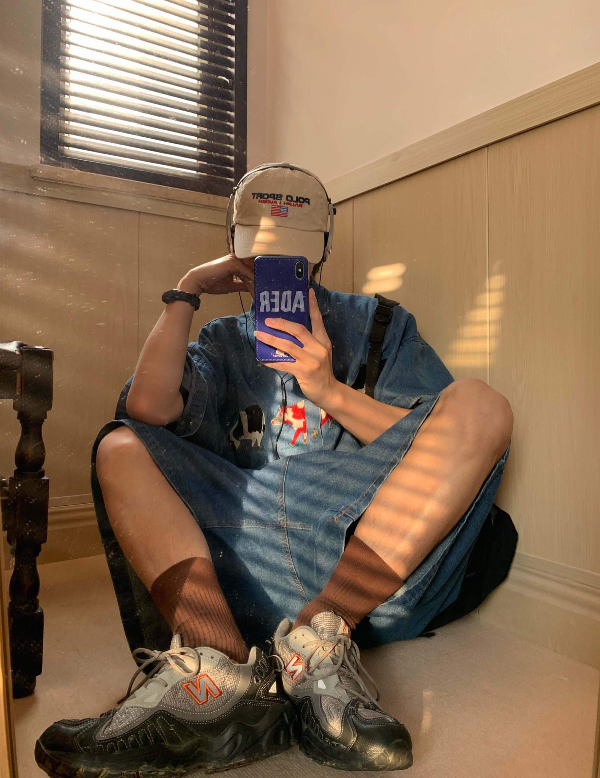 Retro Cow Embroidery Washed Denim Short Sleeve Shirt for Couples - 2025 Summer Streetwear, Vintage Style Retro Cow Embroidery Washed Denim Short Sleeve Shirt for Couples - 2025 Summer Streetwear, Vintage Style