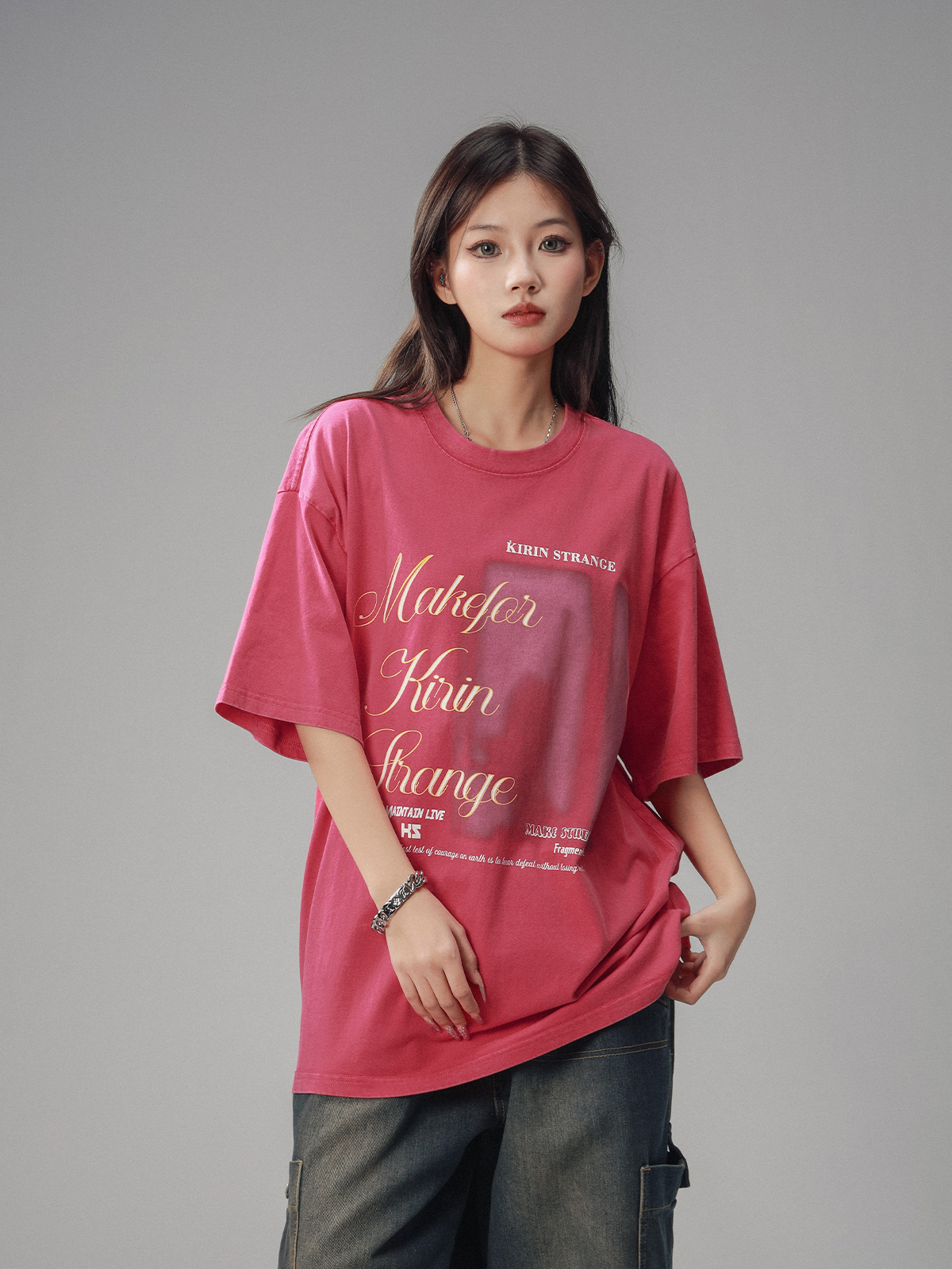 Retro High Street Loose Short Sleeve T-Shirt for Men and Women - Summer Trendy Couple Top with American Beer Captain Design Retro High Street Loose Short Sleeve T-Shirt for Men and Women - Summer Trendy Couple Top with American Beer Captain Design