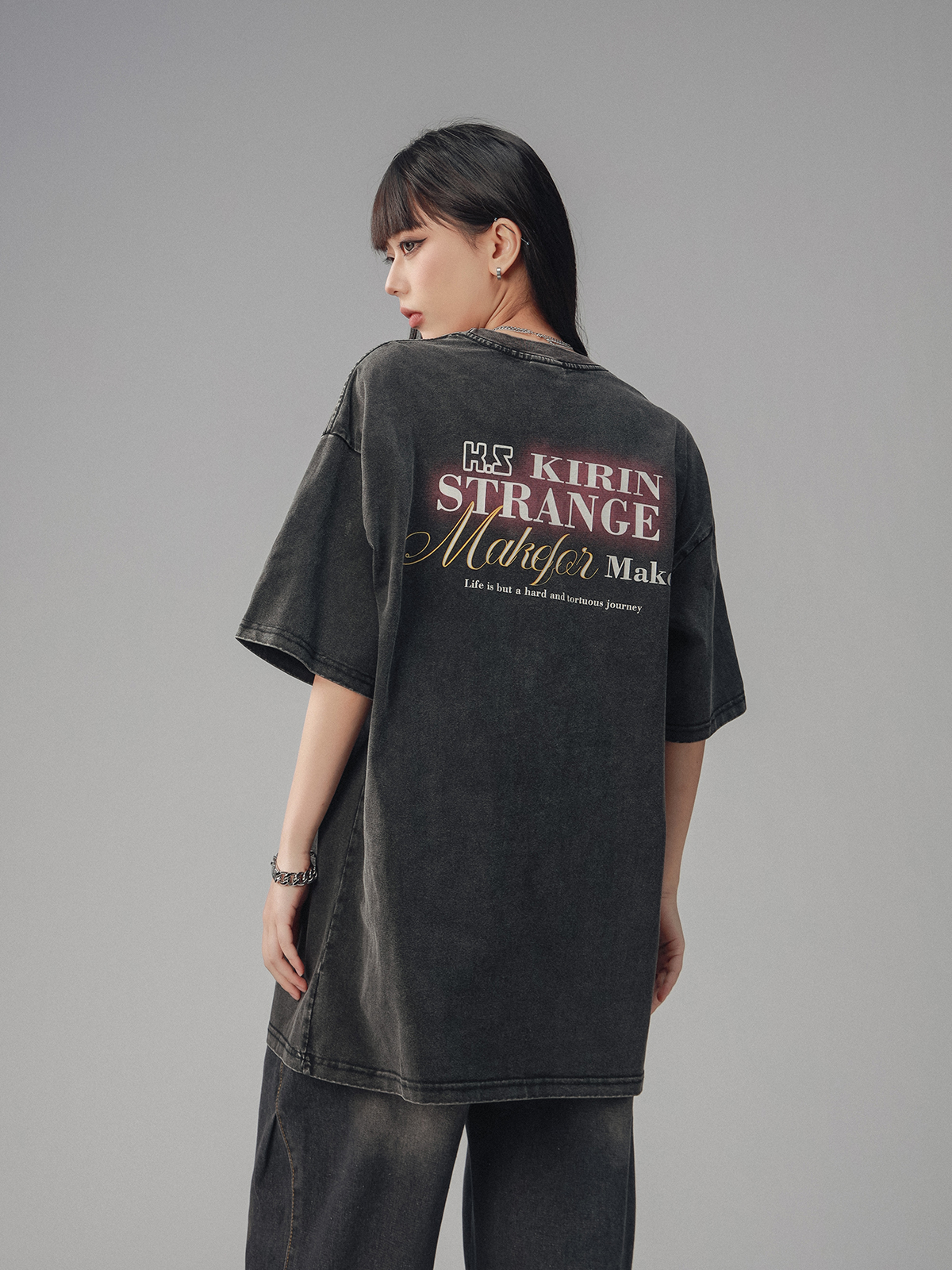 Retro High Street Loose Short Sleeve T-Shirt for Men and Women - Summer Trendy Couple Top with American Beer Captain Design Retro High Street Loose Short Sleeve T-Shirt for Men and Women - Summer Trendy Couple Top with American Beer Captain Design