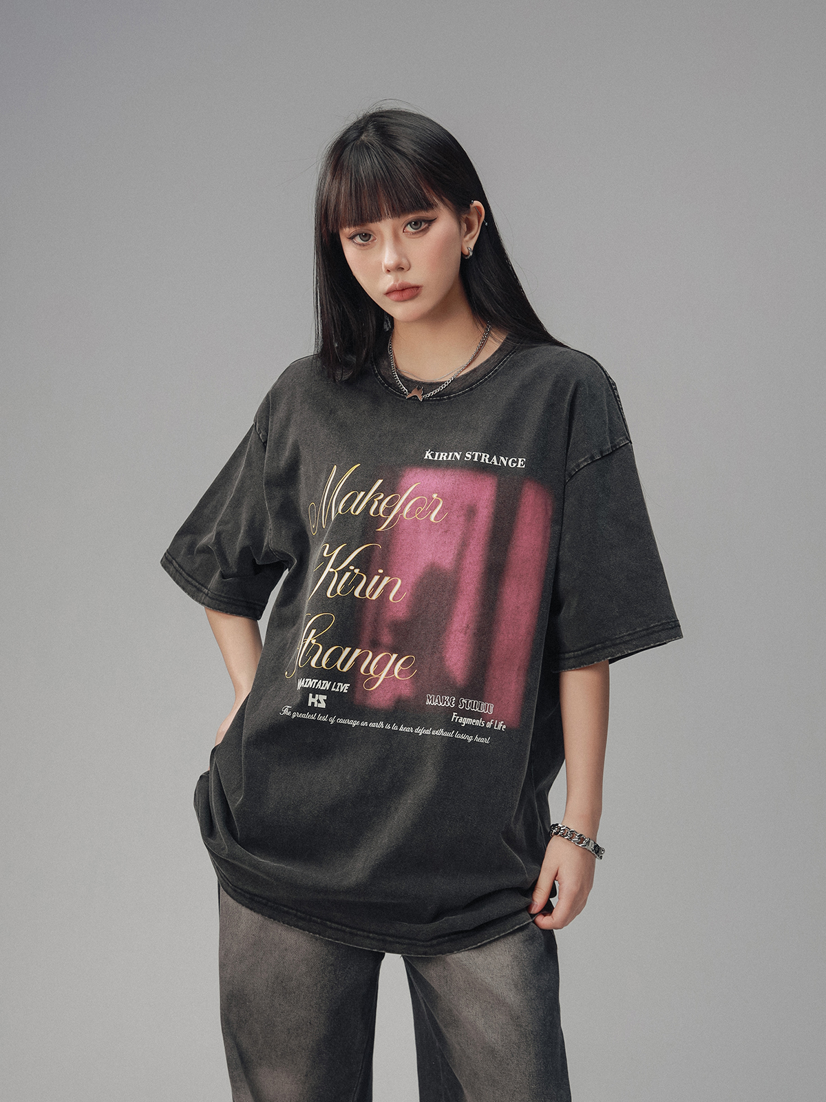 Retro High Street Loose Short Sleeve T-Shirt for Men and Women - Summer Trendy Couple Top with American Beer Captain Design Retro High Street Loose Short Sleeve T-Shirt for Men and Women - Summer Trendy Couple Top with American Beer Captain Design