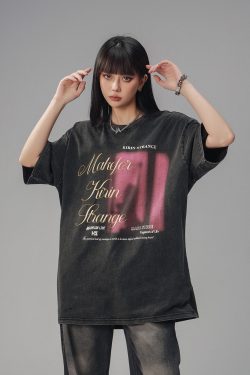 Retro High Street Loose Short Sleeve T-Shirt for Men and Women - Summer Trendy Couple Top with American Beer Captain Design