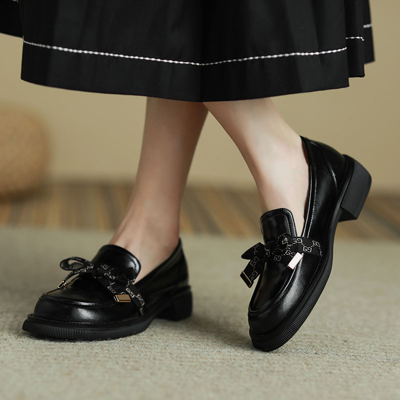 Retro Italian-Style Leather Loafers for Women - 3.5 cm Thick Sole, Soft-Soled, Non-Fatiguing Height-Boosting Shoes Retro Italian-Style Leather Loafers for Women - 3.5 cm Thick Sole, Soft-Soled, Non-Fatiguing Height-Boosting Shoes