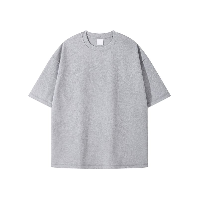 Retro Japanese Style Heavyweight 385g Cotton Short-Sleeve T-Shirt for Men - Versatile Loose Fit Tee Retro Japanese Style Heavyweight 385g Cotton Short-Sleeve T-Shirt for Men - Versatile Loose Fit Tee