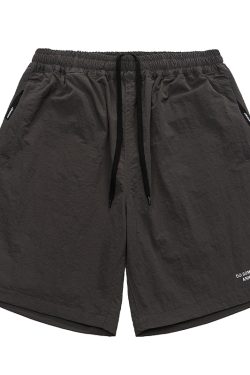 Retro Loose Fit Quick-Dry Shorts for Men and Women - Breathable Casual 5-Point Pants for Summer Outdoor Sports