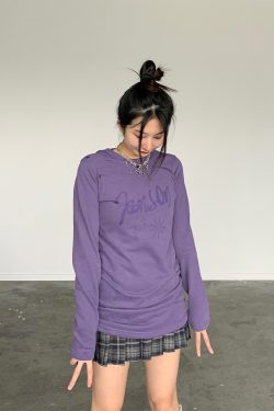 Retro Metal Decorative Slim-Fit Multi-Color Hooded Dress for 90s Inspired Style