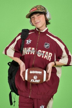 Retro Military Style Windbreaker Sports Suit for Summer - Casual Two-Piece Set for Couples