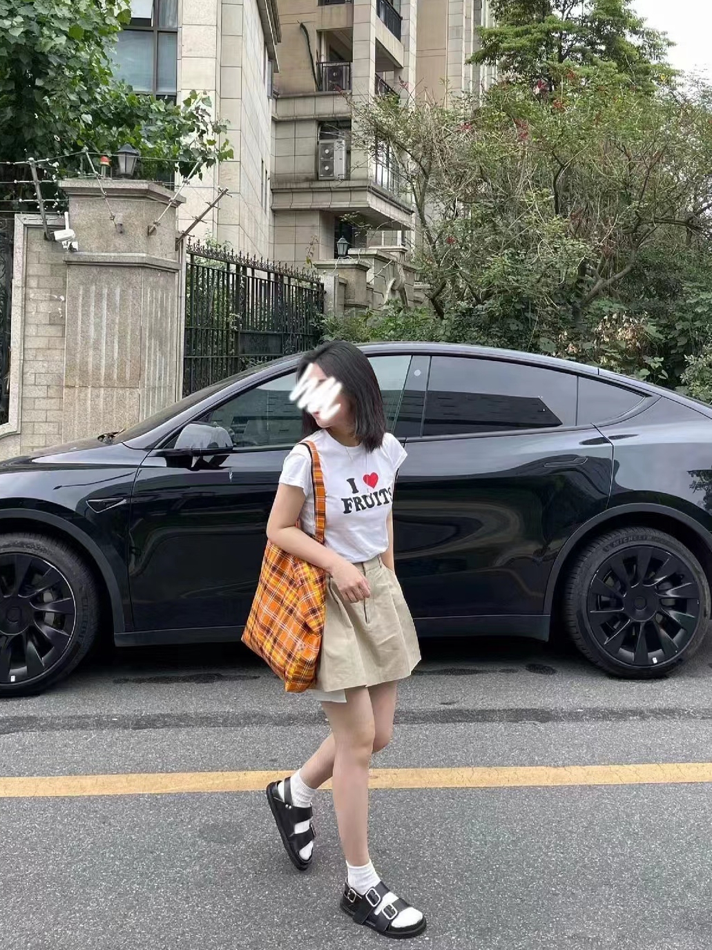 Retro Plaid Orange Tote Bag - Large Capacity Checkered Canvas Commuter Shoulder Bag for Stylish Shopping Retro Plaid Orange Tote Bag - Large Capacity Checkered Canvas Commuter Shoulder Bag for Stylish Shopping