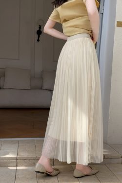 Retro Qipao Inner Slip Dress with Mesh Pleated Half Skirt, Layered Lace Solid Color Flared Design, Perfect for Y2K Fashion