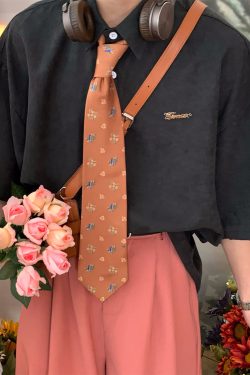 Retro Short Sleeve Shirt for Couples - Handmade Hong Kong Style, Solid Color, Loose Fit, Summer Casual Fashion