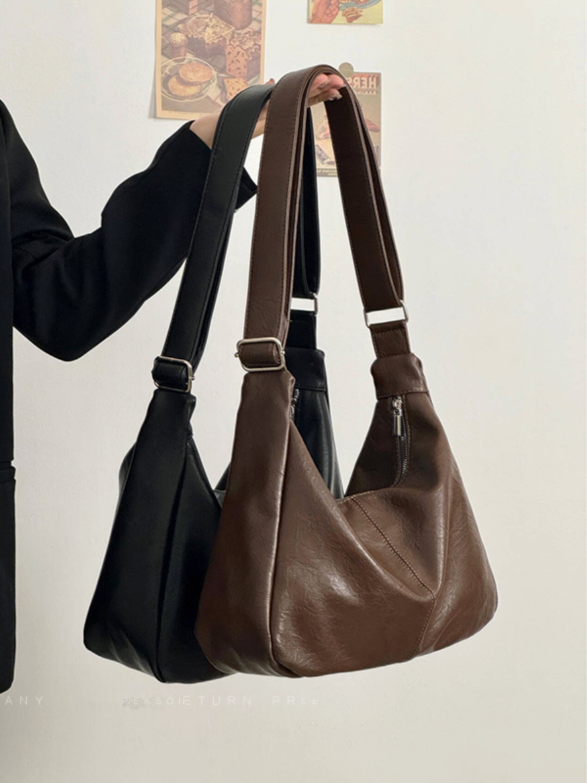 Retro Soft Leather Crossbody Bag for Women - 2025 New Model, Large Capacity Versatile Shoulder Tote Bag Retro Soft Leather Crossbody Bag for Women - 2025 New Model, Large Capacity Versatile Shoulder Tote Bag