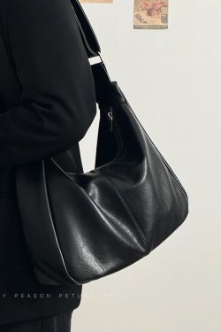 Retro Soft Leather Crossbody Bag for Women - 2025 New Model, Large Capacity Versatile Shoulder Tote Bag