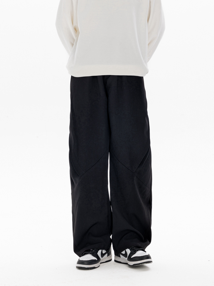 Retro Stylish Foldable Casual Pants for Men - Versatile Loose Fit Long Trousers for Autumn Winter Trend Retro Stylish Foldable Casual Pants for Men - Versatile Loose Fit Long Trousers for Autumn Winter Trend