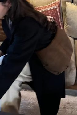 Retro Suede Tote Bag for Women - 2025 Autumn Winter Versatile Shoulder Dumpling Bag, Stylish Underarm Accessory