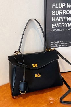 Retro Tote Bag for Women, Large Capacity Commuter Shoulder Bag, Sweet and Cool Travel Handbag, Stylish Everyday Tote