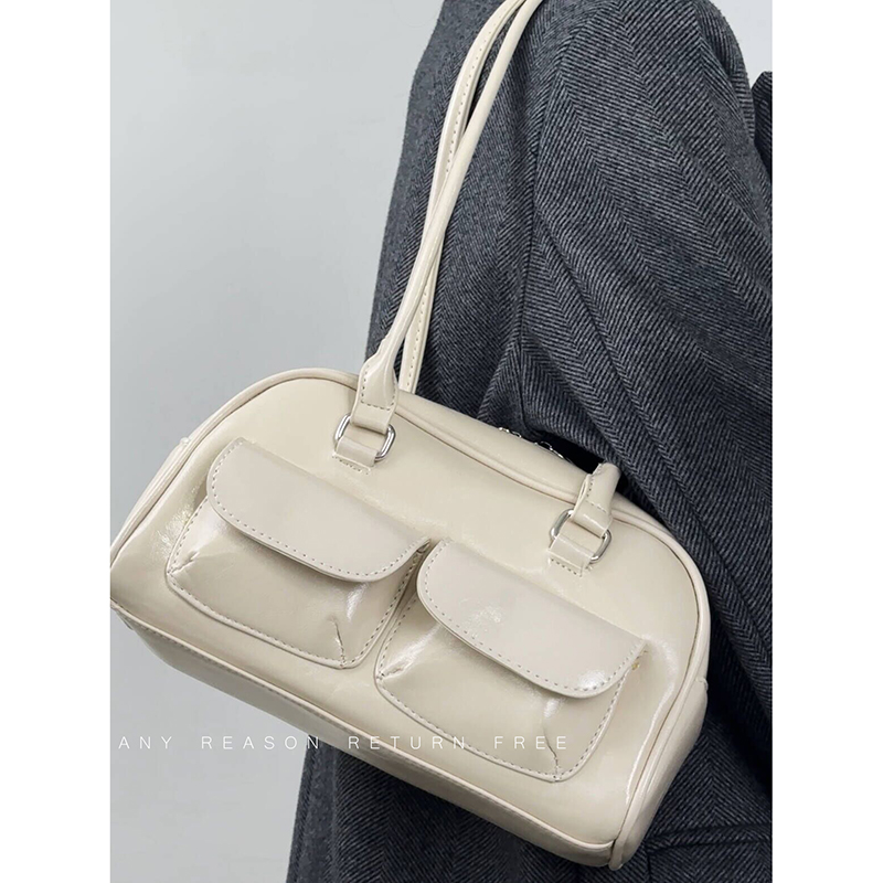 Retro Women's Underarm Bag 2024 - Trendy College Style Large Capacity Shoulder Tote Fashion Bag Retro Women's Underarm Bag 2024 - Trendy College Style Large Capacity Shoulder Tote Fashion Bag