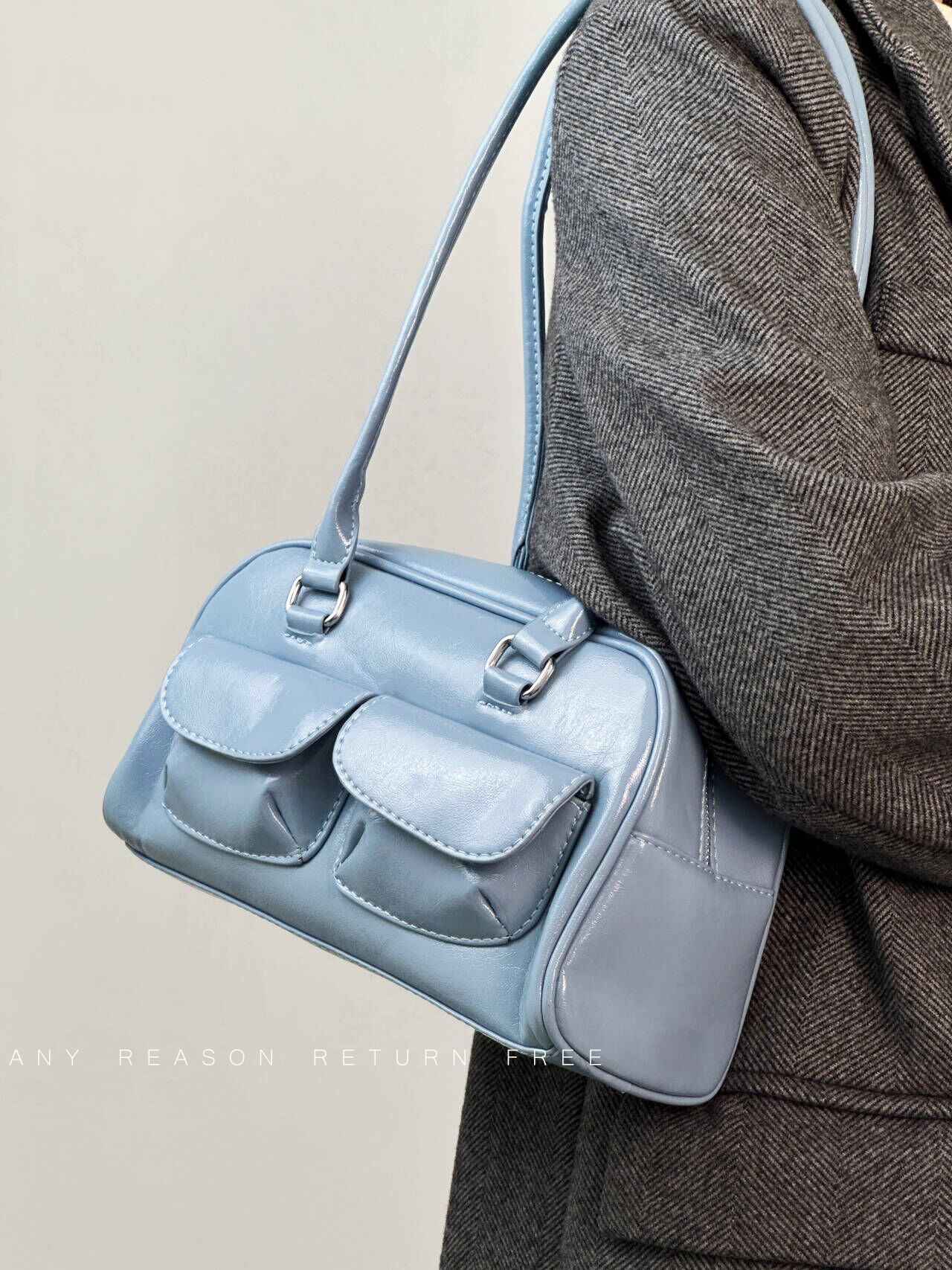 Retro Women's Underarm Bag 2024 - Trendy College Style Large Capacity Shoulder Tote Fashion Bag Retro Women's Underarm Bag 2024 - Trendy College Style Large Capacity Shoulder Tote Fashion Bag