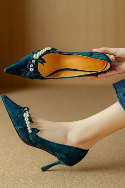 Satin Stiletto High Heels for Women - Italian Style Socialite Wedding Shoes, Shallow Mouth Design, High-End Fashion Footwear
