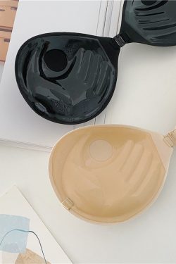 Seamless Anti-Slip Nipple Covers for Women - Thickened Strapless Bra for Summer Beach Vacation and Small Chest Gathering